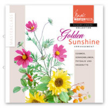 magie, zuckers, booklet, sunshine, sunflower, cosmos, physalis, lantern