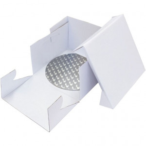 PME 20cm Round Cake Card and Cake Box