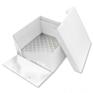 PME 33cm Square Cake Card and Cake Box