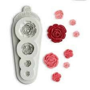 rose,mould,mold,4,quick,snel,deco,taart,cupcake, CA0034, AM0034, CA0034B