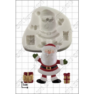 FPC, Santa, Gilfts, silicone, mould, mal, mold, kerstman, kerstmis, christmas, pakketjes, cadeautjes