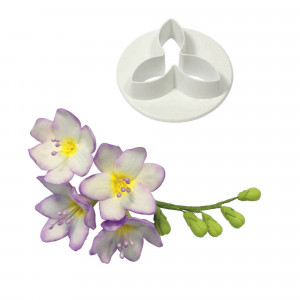 freesia, www.cakeshop.nl, freesia, cutter, PME, sugarflower, FR661