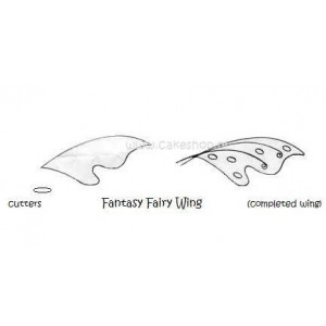 fairy, wing, cutter, holly, products, june, twelves, figure, figurine, wing, fairy, doll, popje, fee