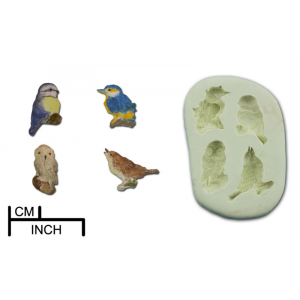 birds, owl, kingfisher, wren, blue tit, vogels, dpm, mould, mold, mal, M110