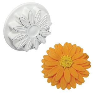 PME, sunflower, daisy, gerbera, plunger, 44mm, 45mm, suikerbloemen, sugarflowers