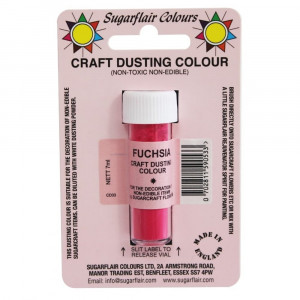 sugarflair, craft, dust, fuchsia, cosmos, pink, roze, poederkleurstof