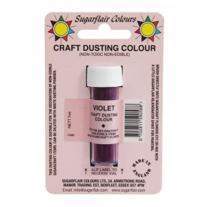 sugarflair, craft, dust, violet, paars, purple, poederkleurstof