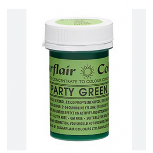 sugarflair, spectral, pasta, party, green, groen, voedingskleurstof, voetbal, groningen, FC, paste, colour, color, kleurstof, 0610370673294