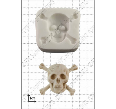 FPC Skull & Crossbones Silicone Mould