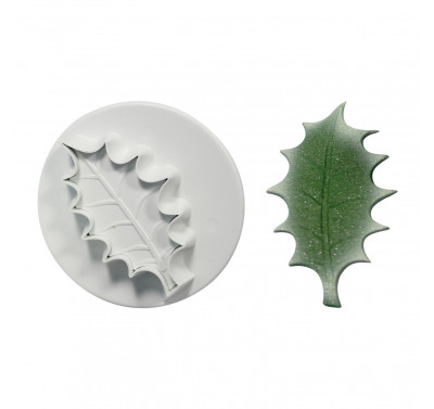 PME Veined Holly Leaf Plunger Cutter XL