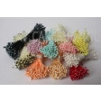 stamens, medium, pearl, pink, roze, meeldraad, meeldraadjes, stamen, sugarflower, clayflower, oldbakery