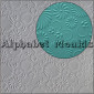 Alphabet Moulds - Floral Mat