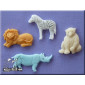 Alphabet Moulds - Wild Animals