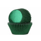 House of Marie Baking Cups Folie Groen pk/24- Green